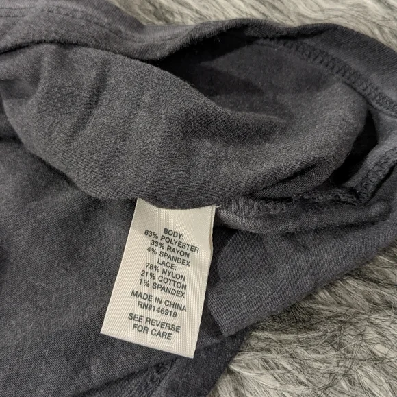 🖤SOLD🖤NWOT Mudd gray skater dress - Picture 6 of 8